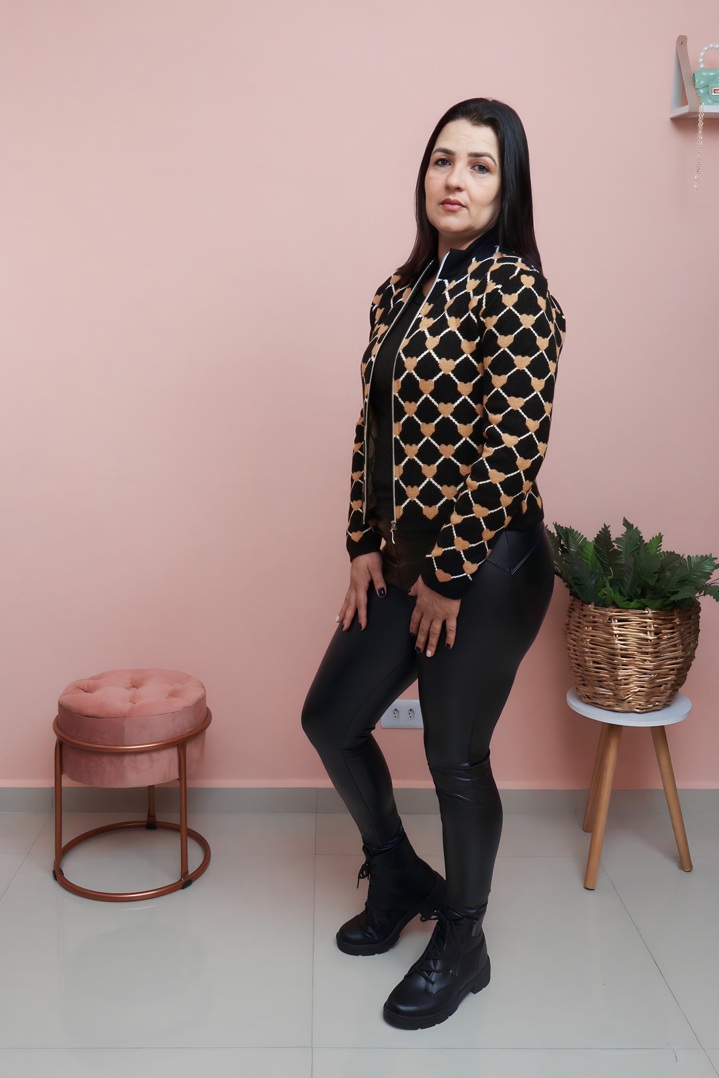 Jaqueta Tricot Mousse