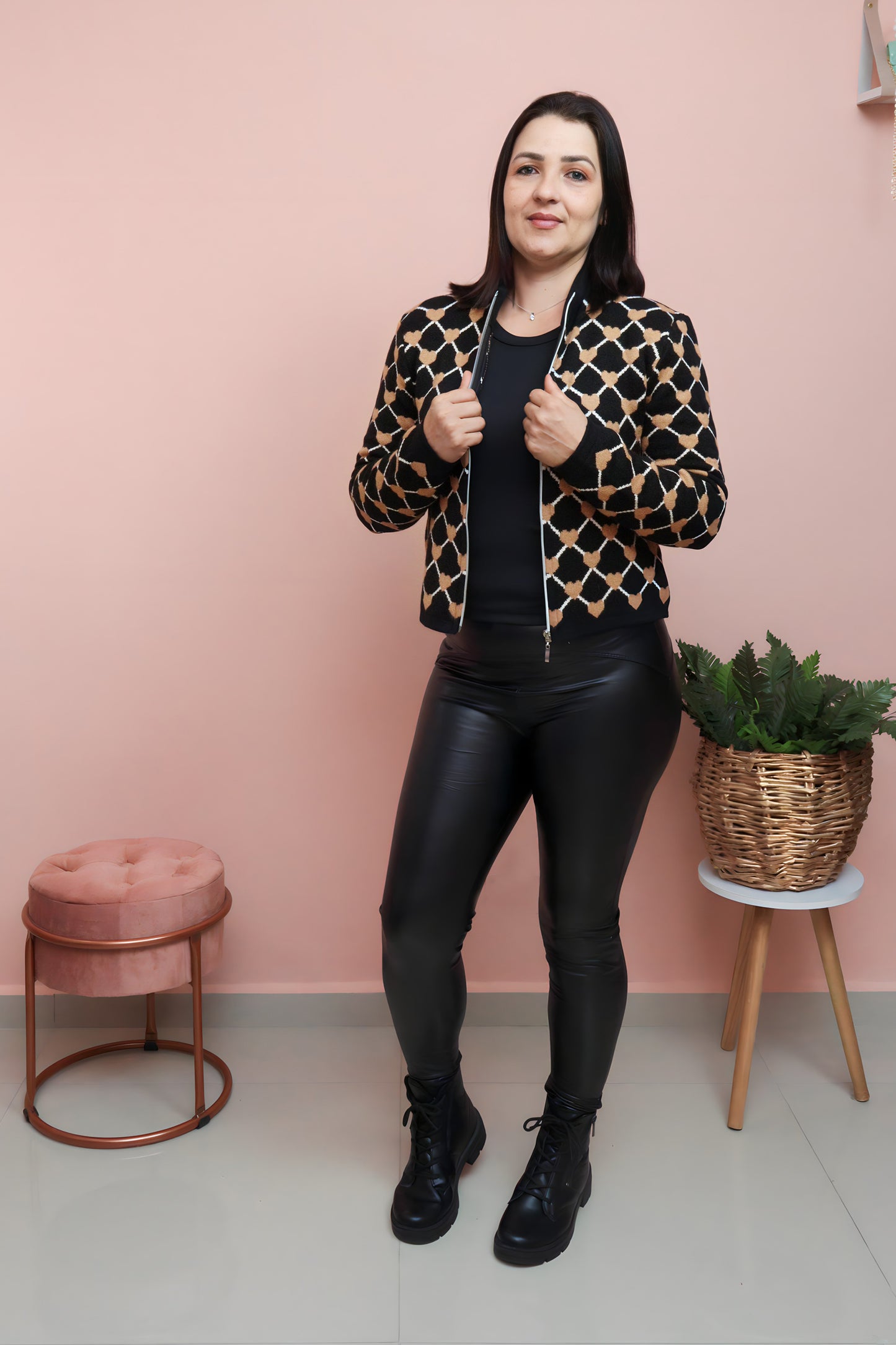 Jaqueta Tricot Mousse