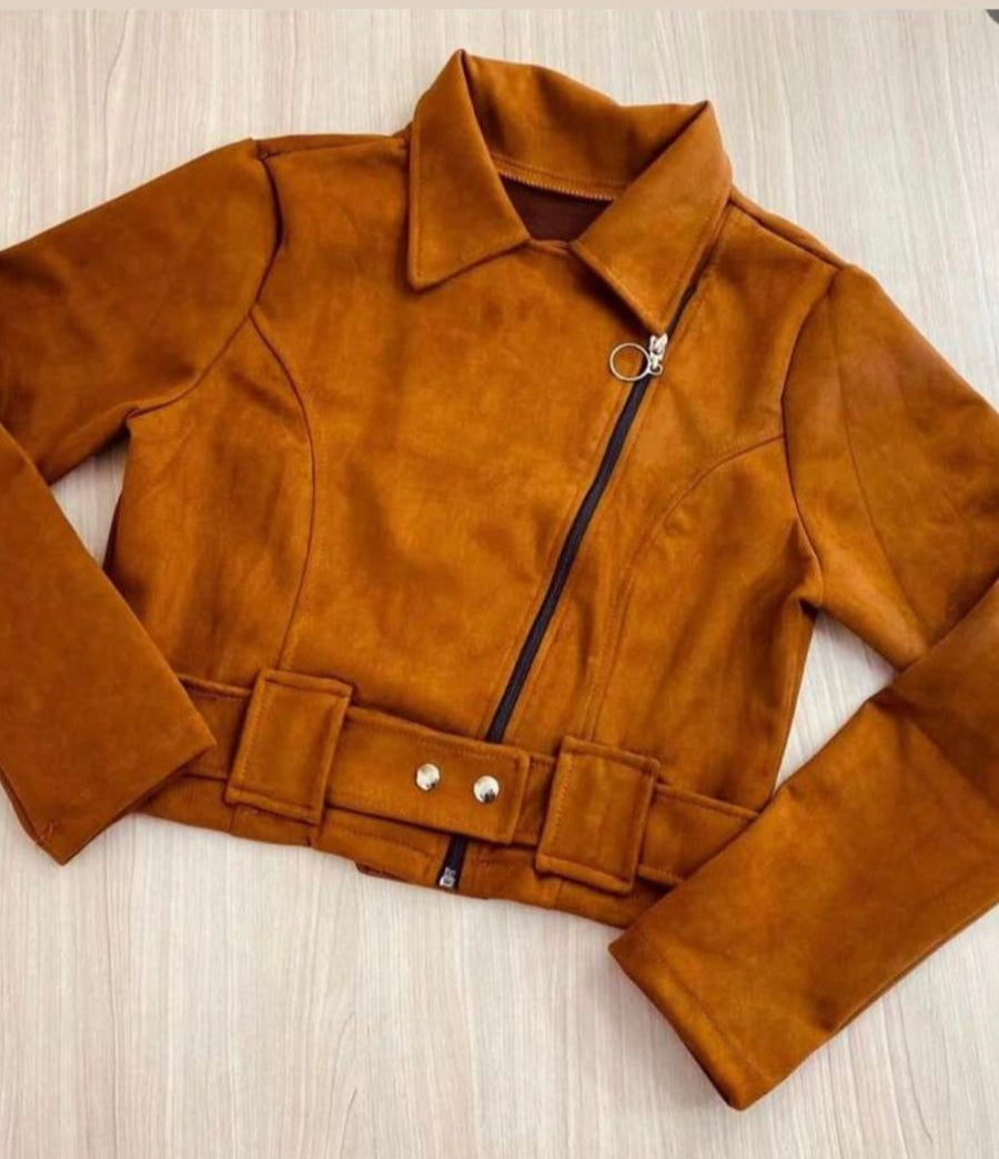 Jaqueta Suede