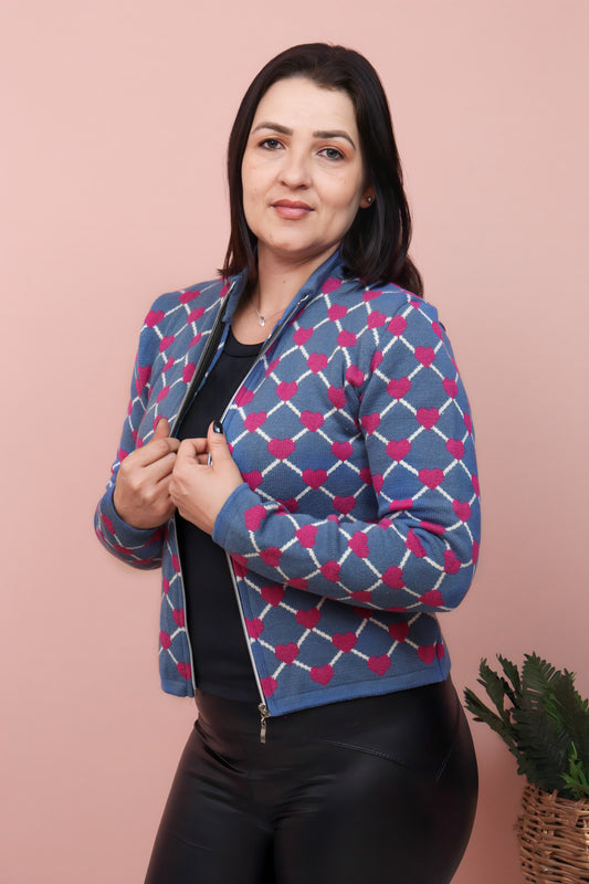 Jaqueta Tricot Mousse
